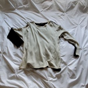 Vince Two Toned Cashmere Sweater